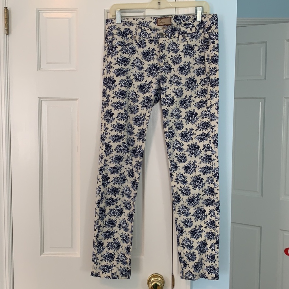Paige floral Jeans